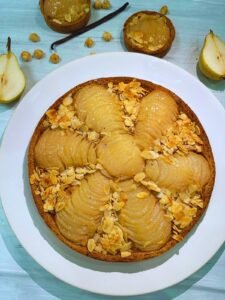 Tarte poire amande