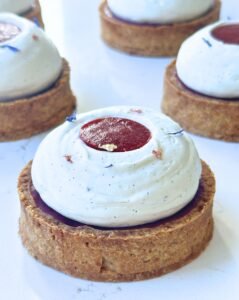 Tartelettes vanille-framboises