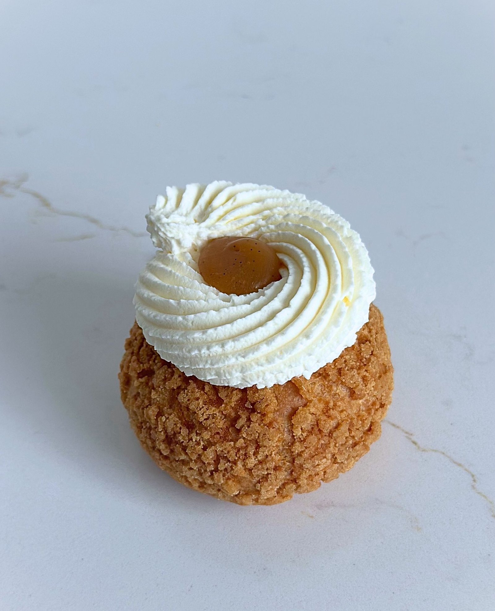 Choux vanille - caramel