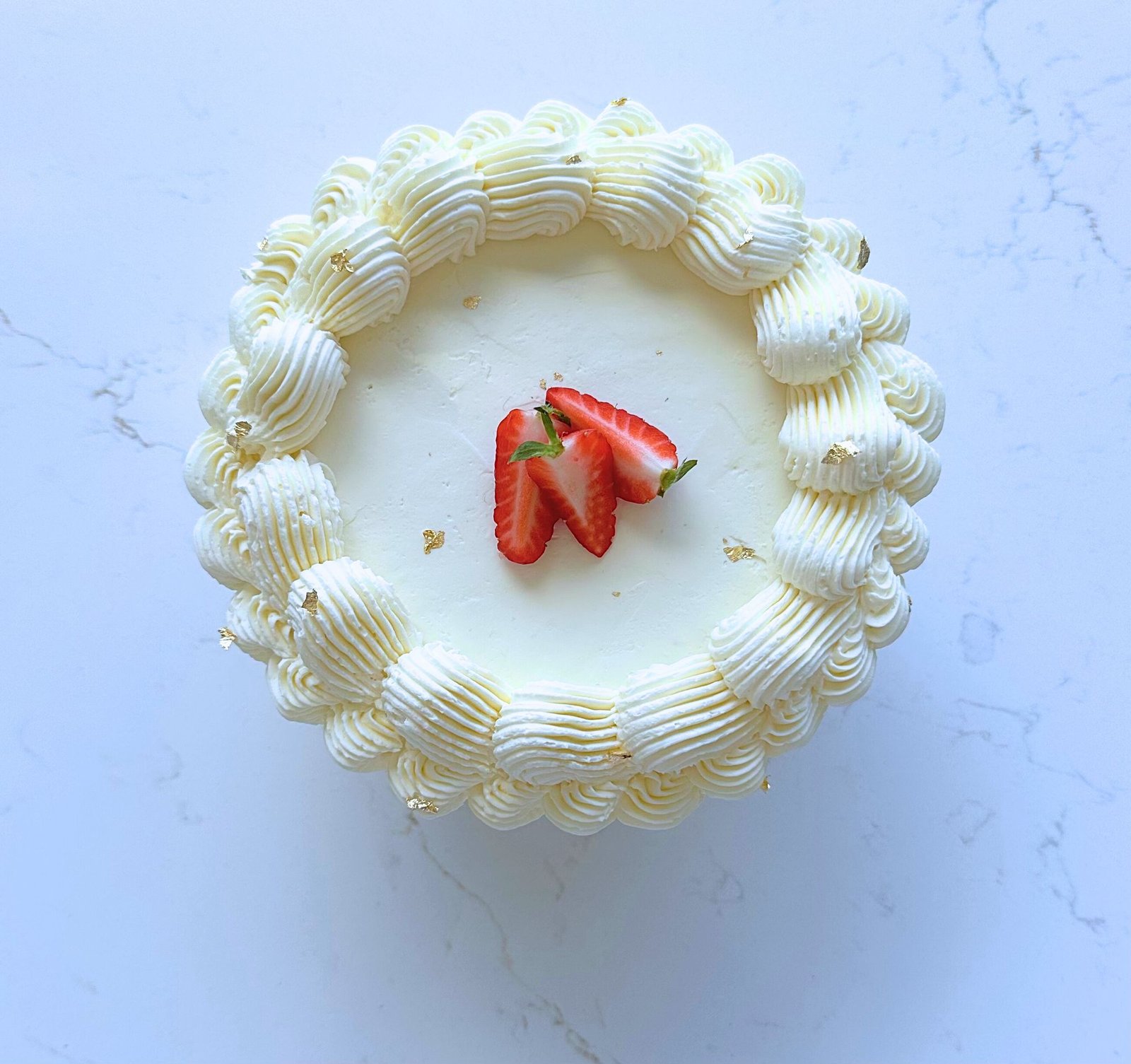 Fraisier à la la vanille de madagascar
