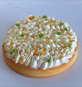 tarte mangue riz au lait