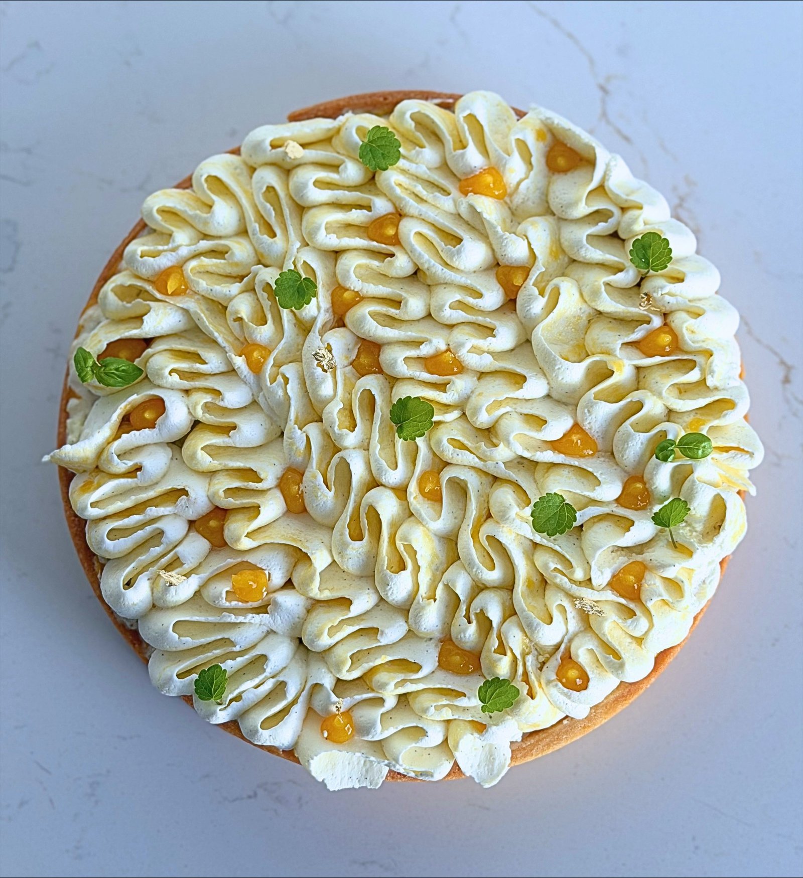 tarte mangue riz au lait