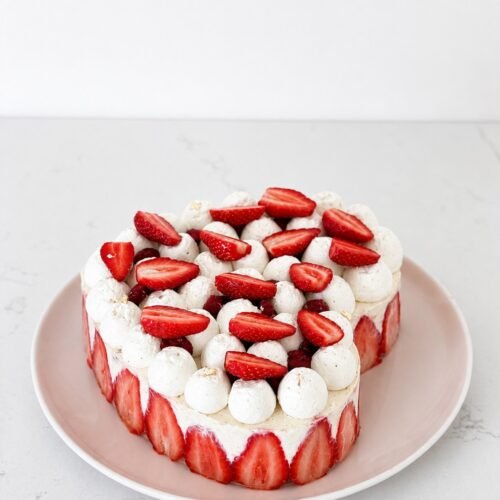 fraisier spéciale Fête des mères Fraisier coeur spécial Fête des mères<BR>