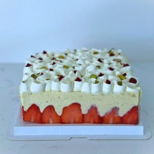 fraisier pistache